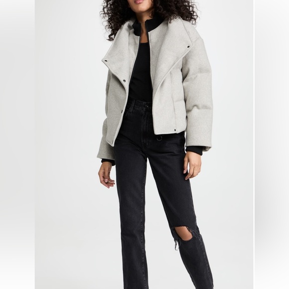 ba&sh Boston Quilted Wool Blend Jacket - Picture 7 of 9